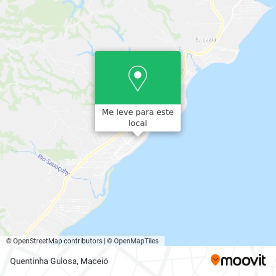 Quentinha Gulosa mapa
