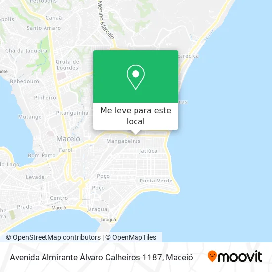 Avenida Almirante Álvaro Calheiros 1187 mapa