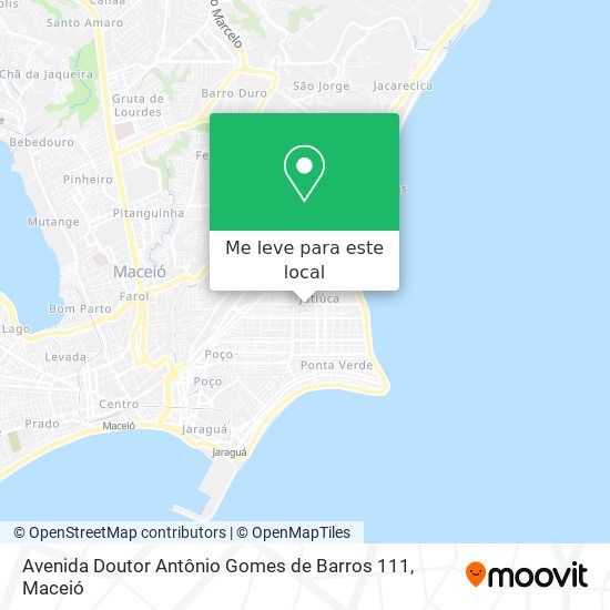 Avenida Doutor Antônio Gomes de Barros 111 mapa