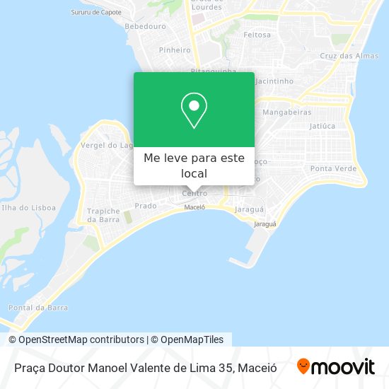 Praça Doutor Manoel Valente de Lima 35 mapa