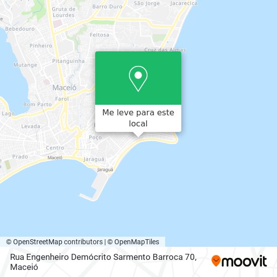 Rua Engenheiro Demócrito Sarmento Barroca 70 mapa