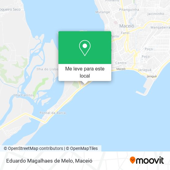 Eduardo Magalhaes de Melo mapa