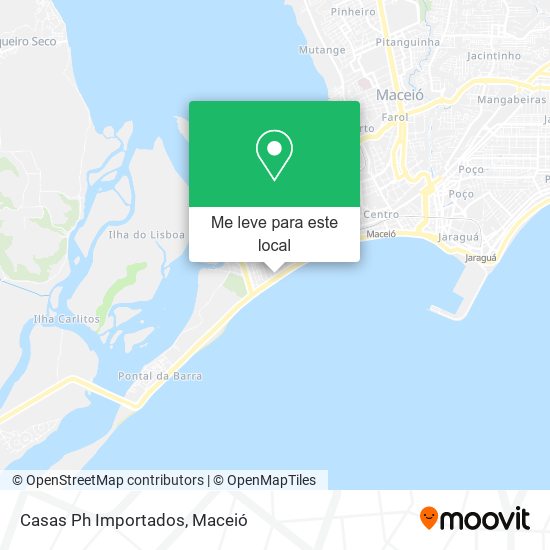 Casas Ph Importados mapa