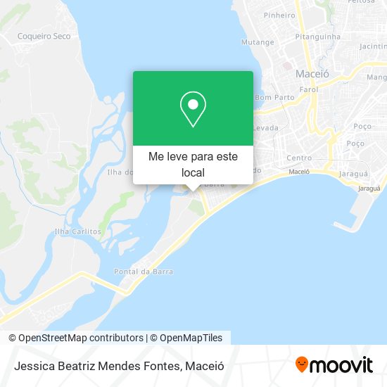 Jessica Beatriz Mendes Fontes mapa