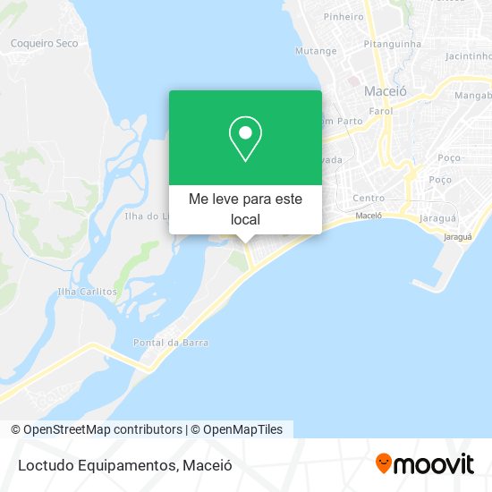 Loctudo Equipamentos mapa