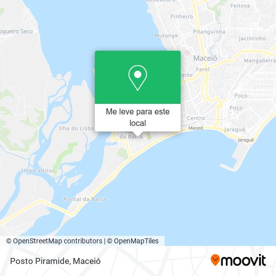 Posto Piramide mapa