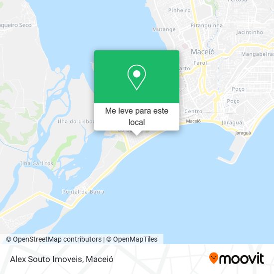 Alex Souto Imoveis mapa