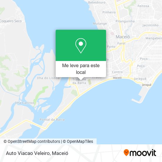 Auto Viacao Veleiro mapa