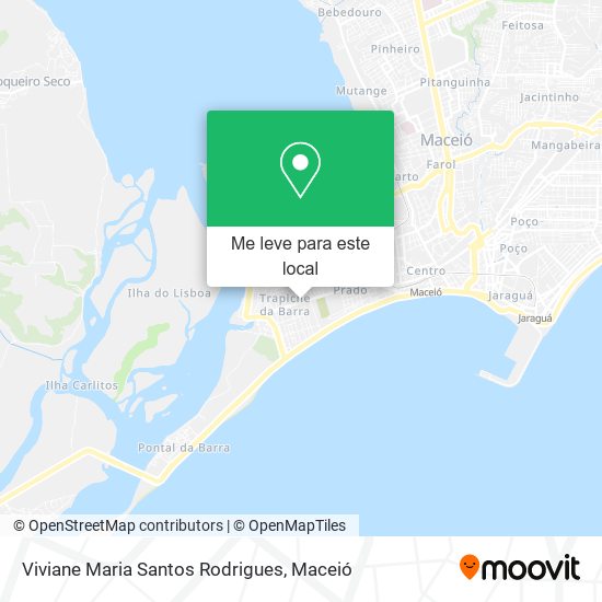 Viviane Maria Santos Rodrigues mapa