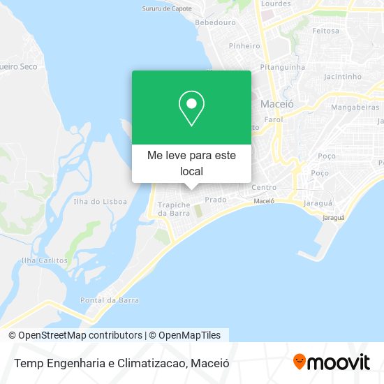 Temp Engenharia e Climatizacao mapa