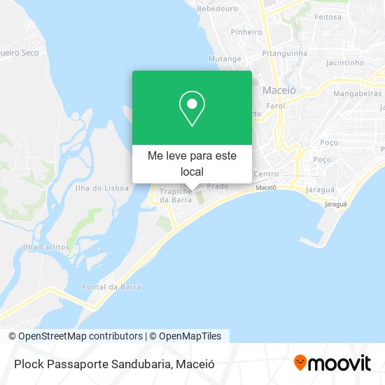 Plock Passaporte Sandubaria mapa