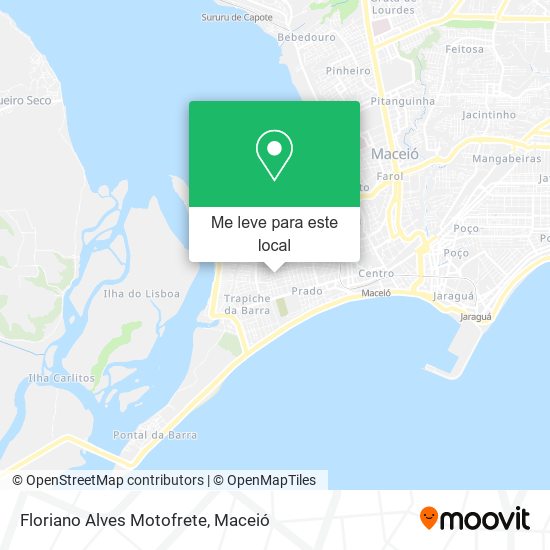 Floriano Alves Motofrete mapa