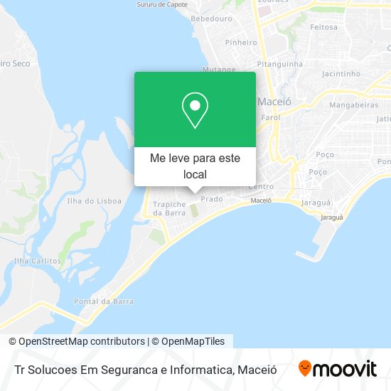 Tr Solucoes Em Seguranca e Informatica mapa
