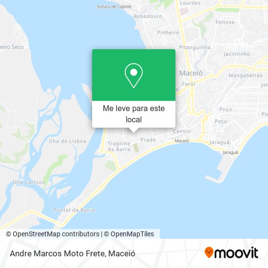 Andre Marcos Moto Frete mapa