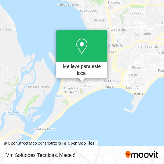 Vm Solucoes Tecnicas mapa