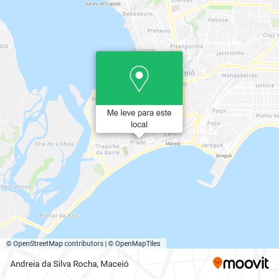 Andreia da Silva Rocha mapa