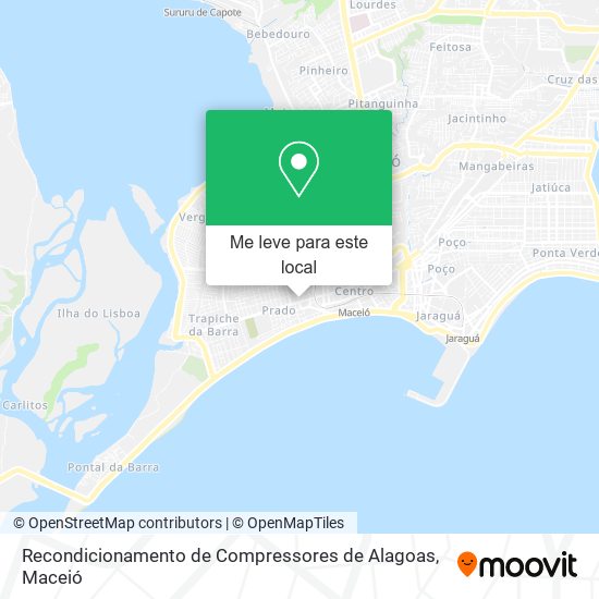 Recondicionamento de Compressores de Alagoas mapa