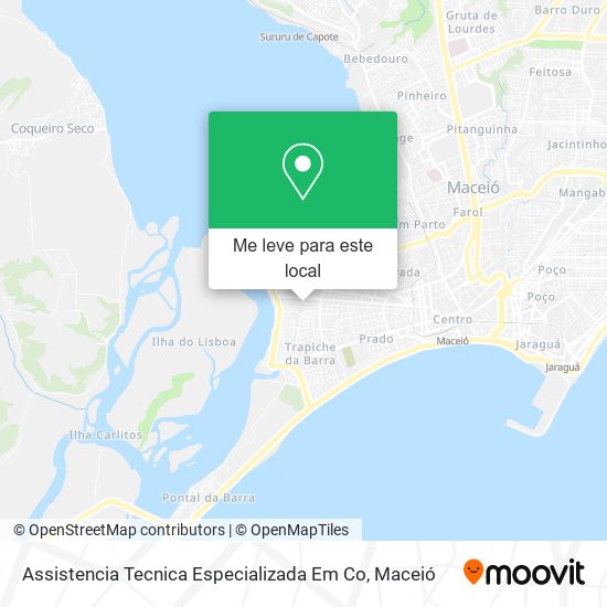 Assistencia Tecnica Especializada Em Co mapa