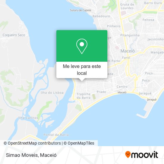 Simao Moveis mapa