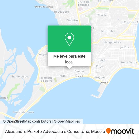 Alexsandre Peixoto Advocacia e Consultoria mapa