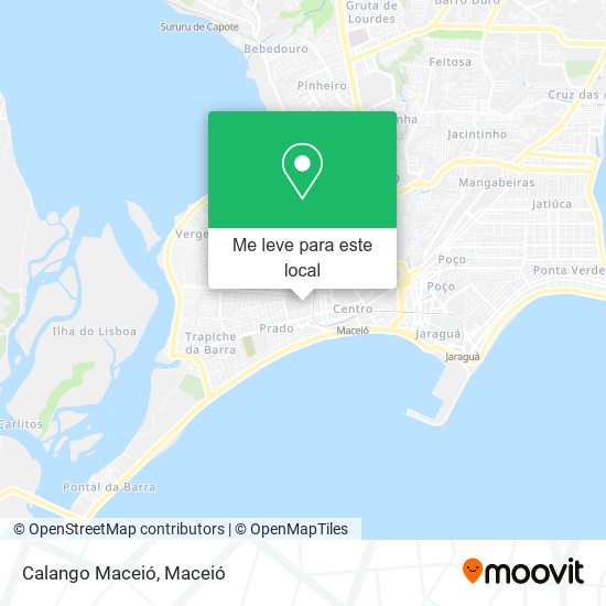 Calango Maceió mapa