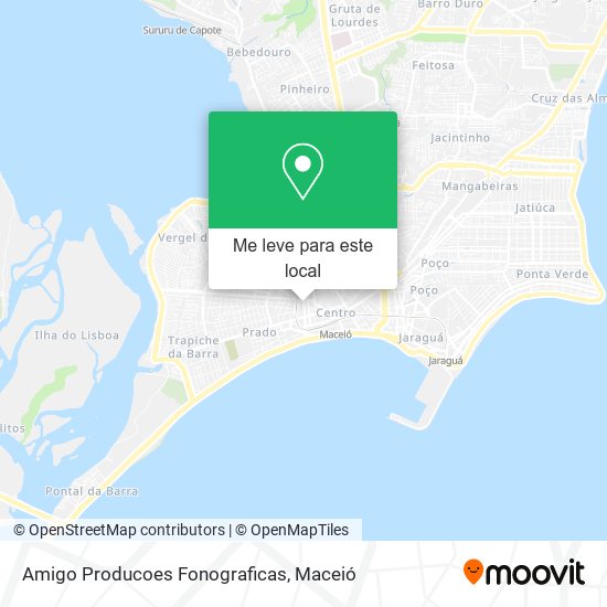 Amigo Producoes Fonograficas mapa