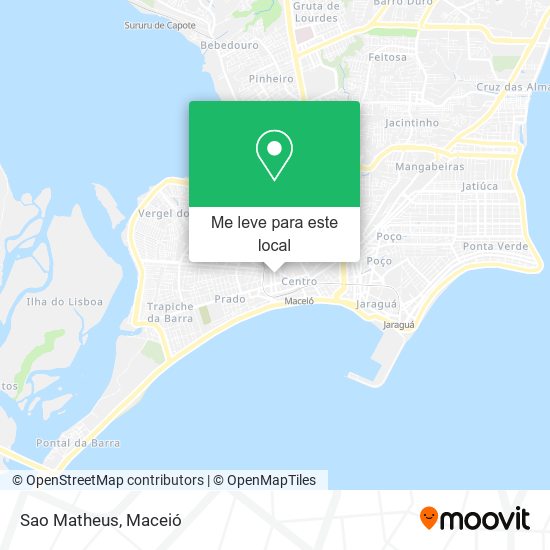 Sao Matheus mapa