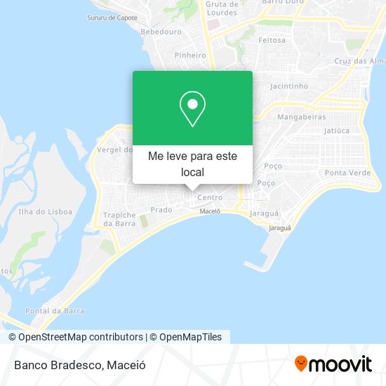 Banco Bradesco mapa