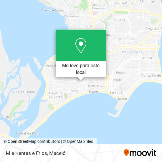 M e Kentes e Frios mapa