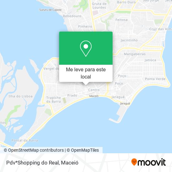 Pdv*Shopping do Real mapa