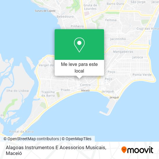 Alagoas Instrumentos E Acessorios Musicais mapa