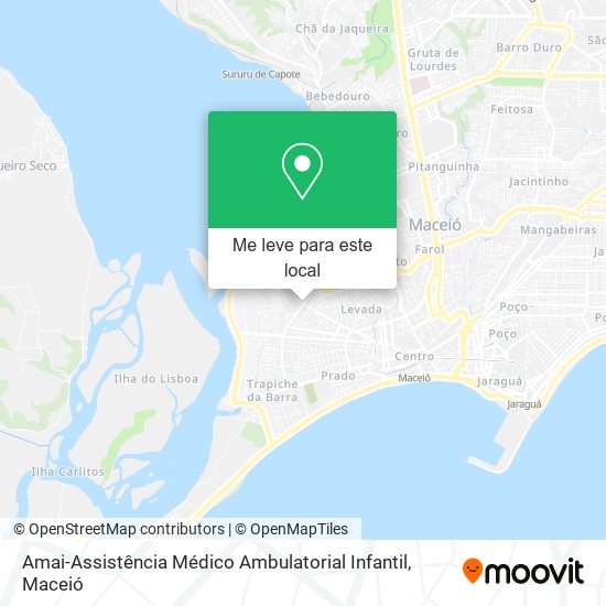 Amai-Assistência Médico Ambulatorial Infantil mapa