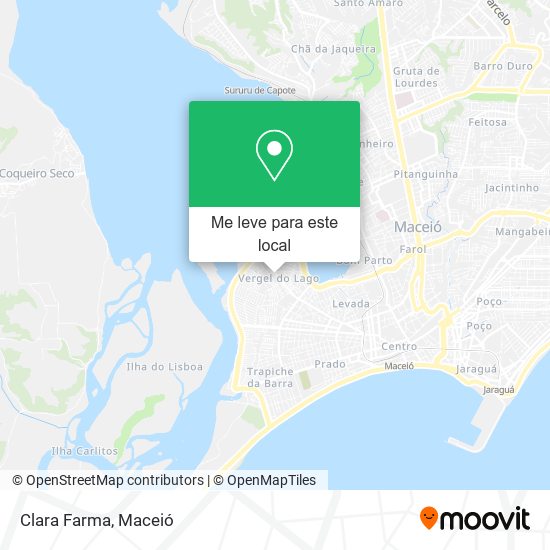 Clara Farma mapa