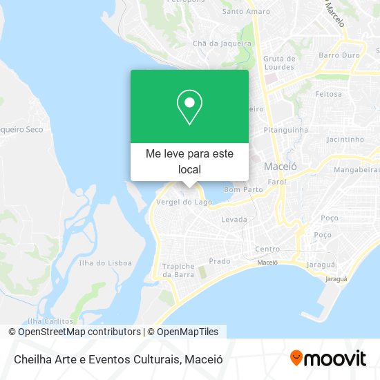 Cheilha Arte e Eventos Culturais mapa