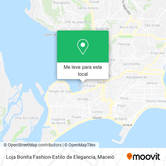 Loja Bonita Fashion-Estilo de Elegancia mapa