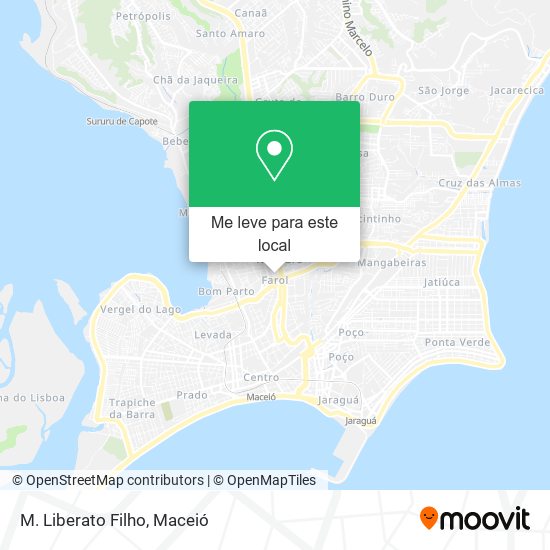 M. Liberato Filho mapa