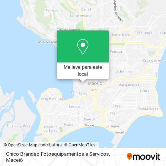 Chico Brandao Fotoequipamentos e Servicos mapa