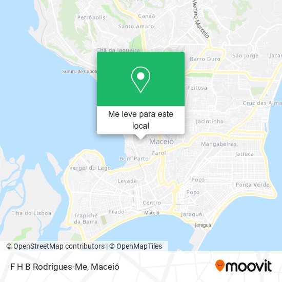 F H B Rodrigues-Me mapa