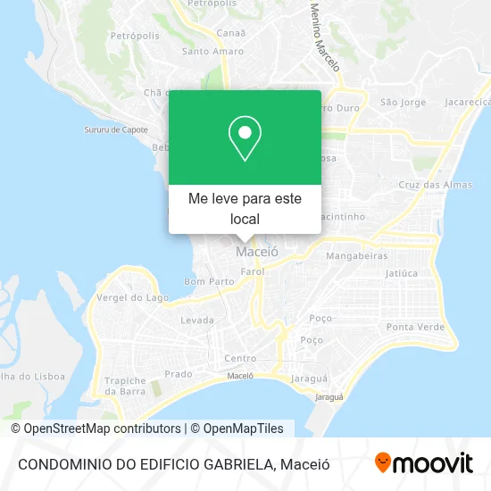 CONDOMINIO DO EDIFICIO GABRIELA mapa