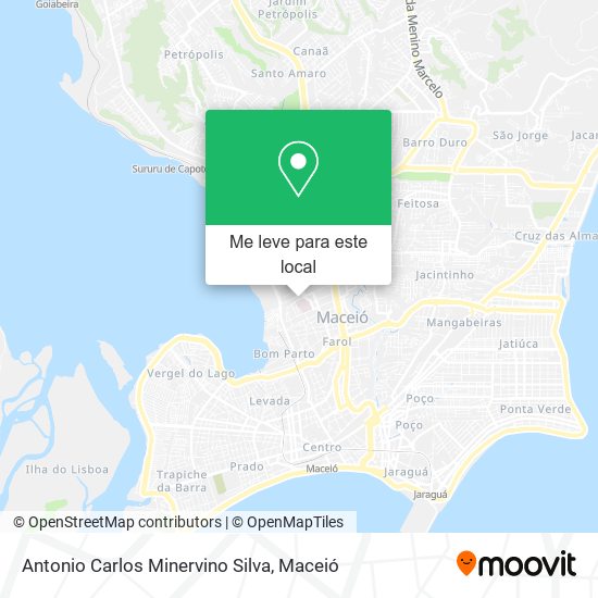 Antonio Carlos Minervino Silva mapa
