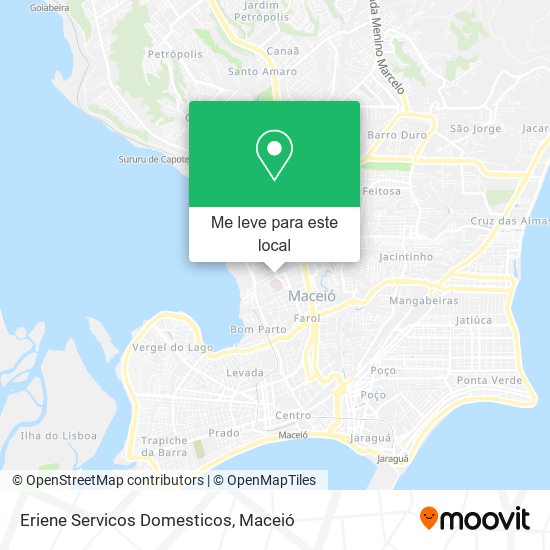 Eriene Servicos Domesticos mapa