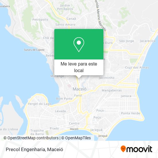 Precol Engenharia mapa