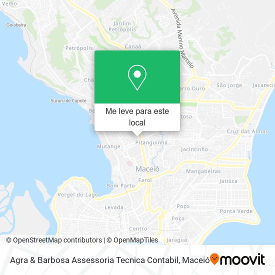 Agra & Barbosa Assessoria Tecnica Contabil mapa