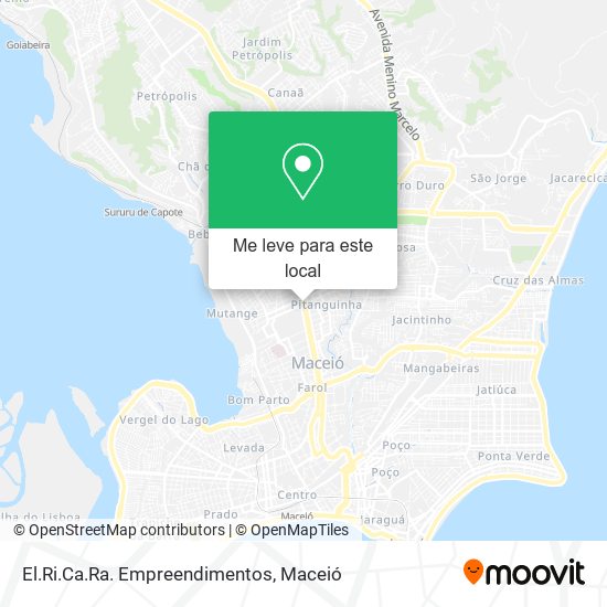 El.Ri.Ca.Ra. Empreendimentos mapa