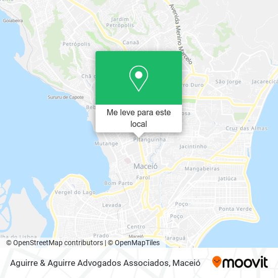 Aguirre & Aguirre Advogados Associados mapa