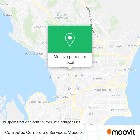 Computec Comercio e Servicos mapa