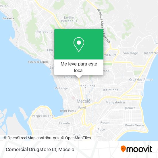 Comercial Drugstore Lt mapa