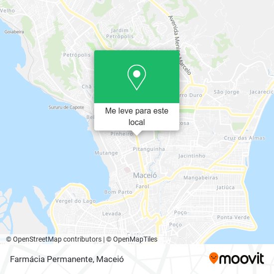 Farmácia Permanente mapa