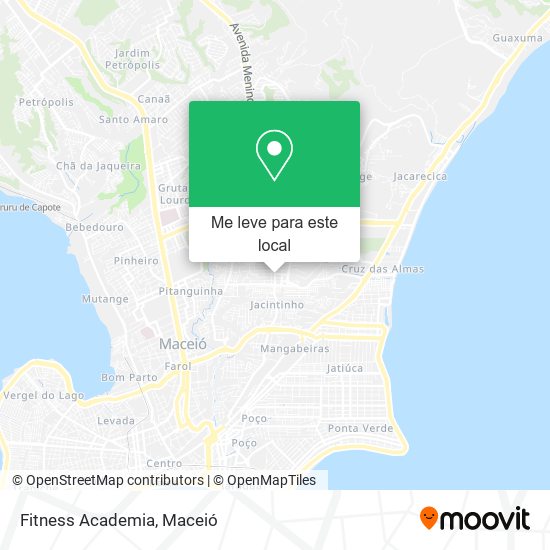 Fitness Academia mapa