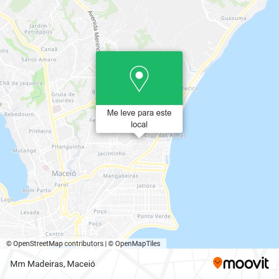 Mm Madeiras mapa